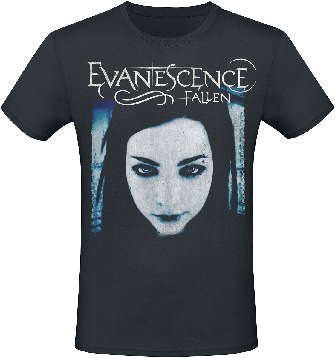 Evanescence T-Shirt - Fallen - S to XXL - for Men - black - 100% cotton T-Shirts Band Merchandise