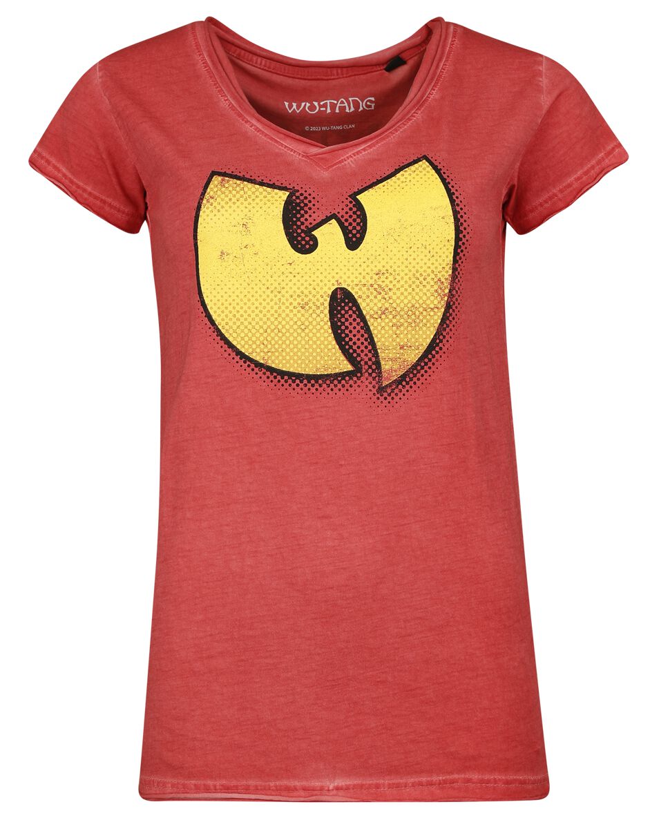 Wu-Tang Clan T-Shirt - Logo - S to 4XL - for Men - red - 100% cotton T-Shirts Band Merchandise