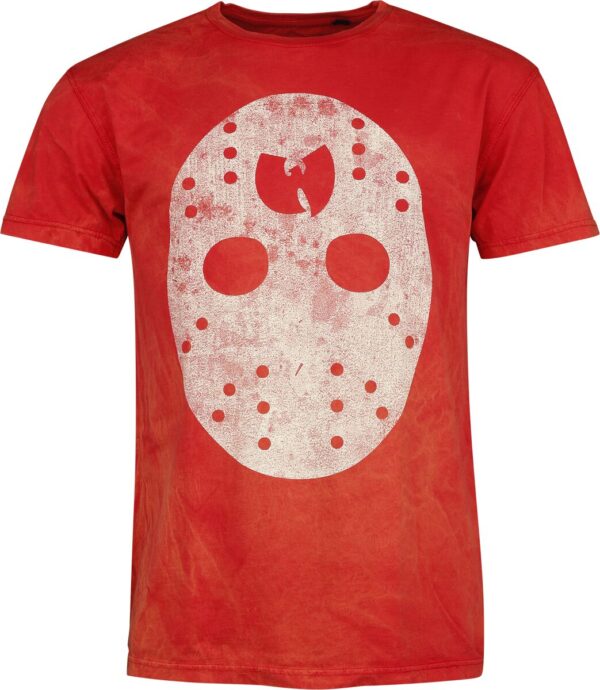 Wu-Tang Clan T-Shirt - Mask - S to 4XL - for Men - red - 100% cotton T-Shirts Band Merchandise