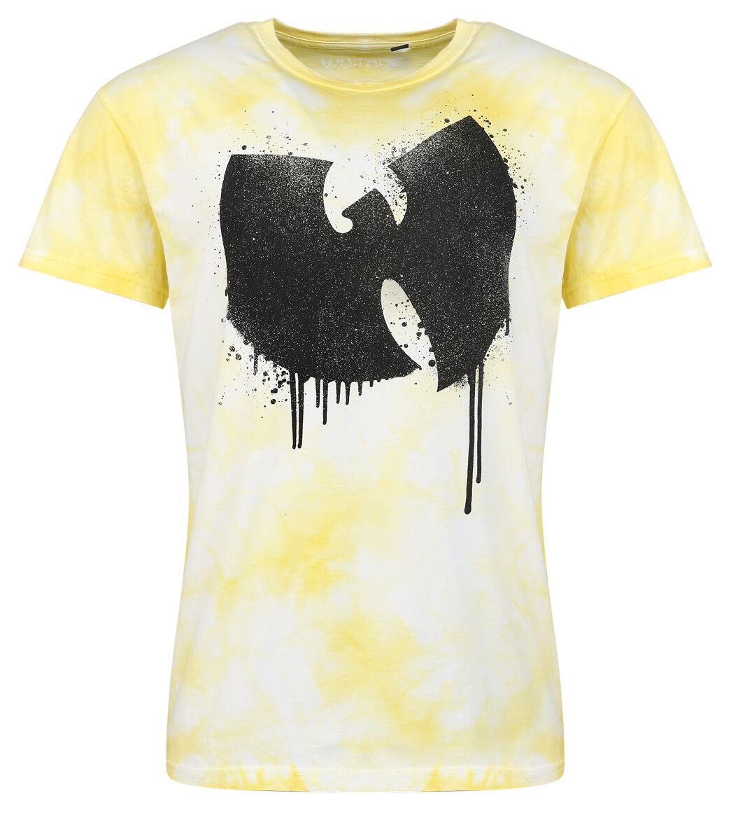 Wu-Tang Clan T-Shirt - ANTFW - S to 4XL - for Men - yellow - 100% cotton T-Shirts Band Merchandise