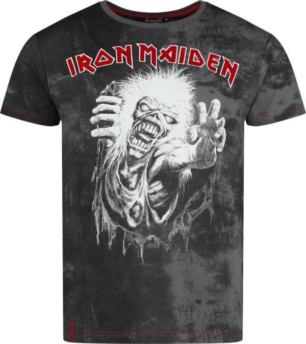 Iron Maiden T-Shirt - EMP Signature Collection - S to 3XL - for Men - grey-black - 100% cotton T-Shirts Band Merchandise