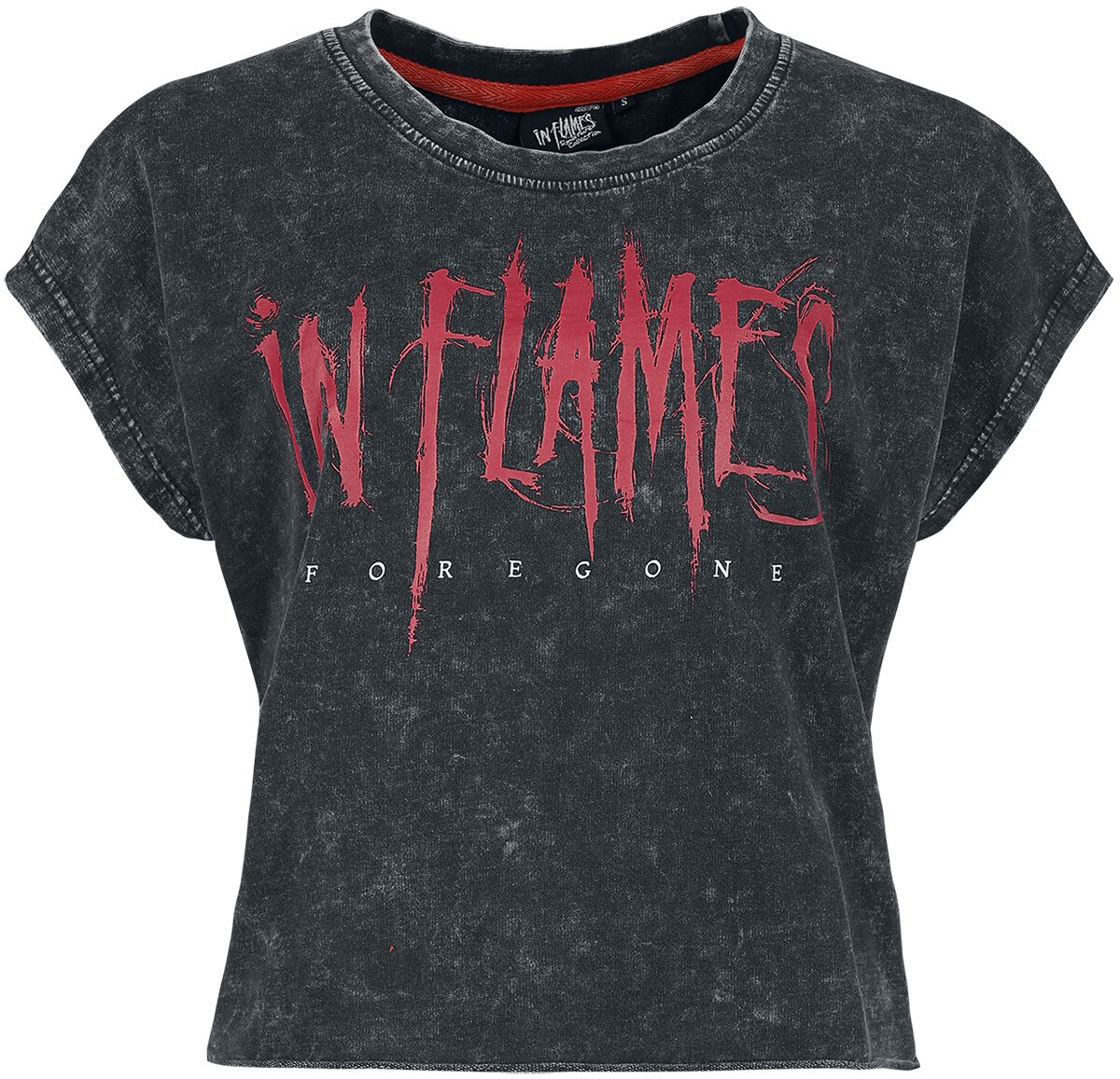 In Flames T-Shirt - EMP Signature Collection - XS to 3XL - for Women - grey - 100% cotton T-Shirts Band Merchandise