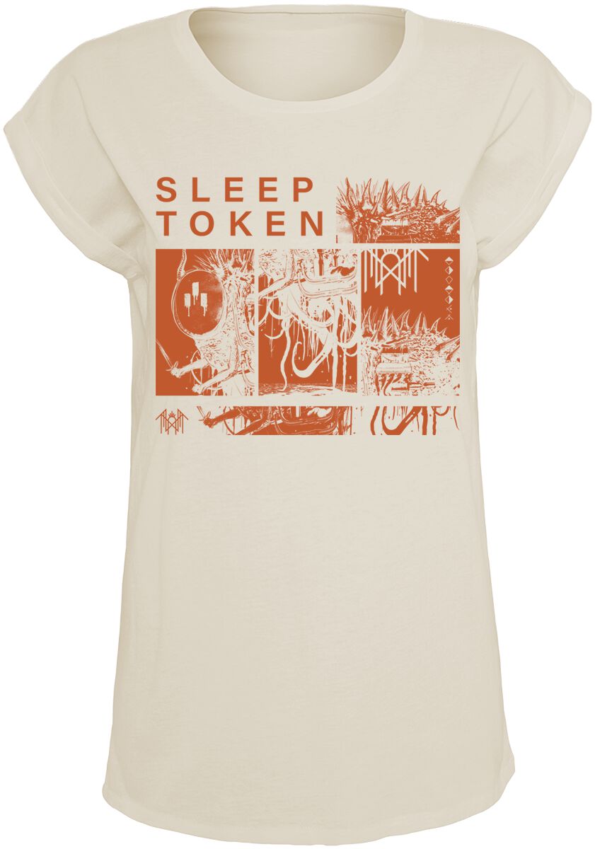 Sleep Token T-Shirt - DYWTYLM - S to XXL - for Women - sand - 100% cotton T-Shirts Band Merchandise