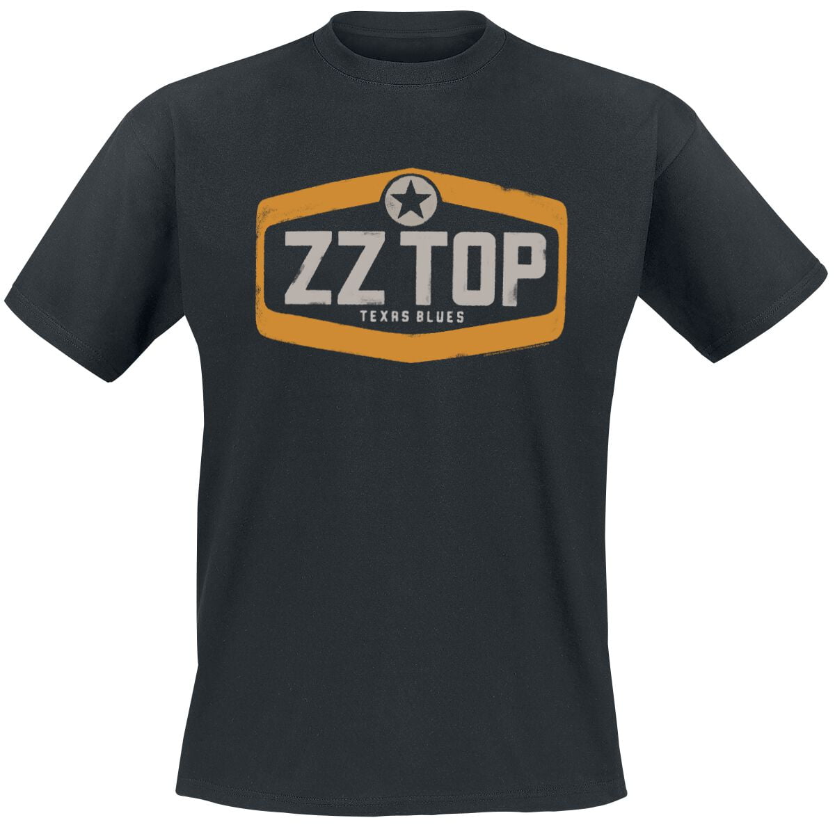 ZZ Top T-Shirt - Texas Blues - S to XXL - for Men - black - 100% cotton T-Shirts Band Merchandise