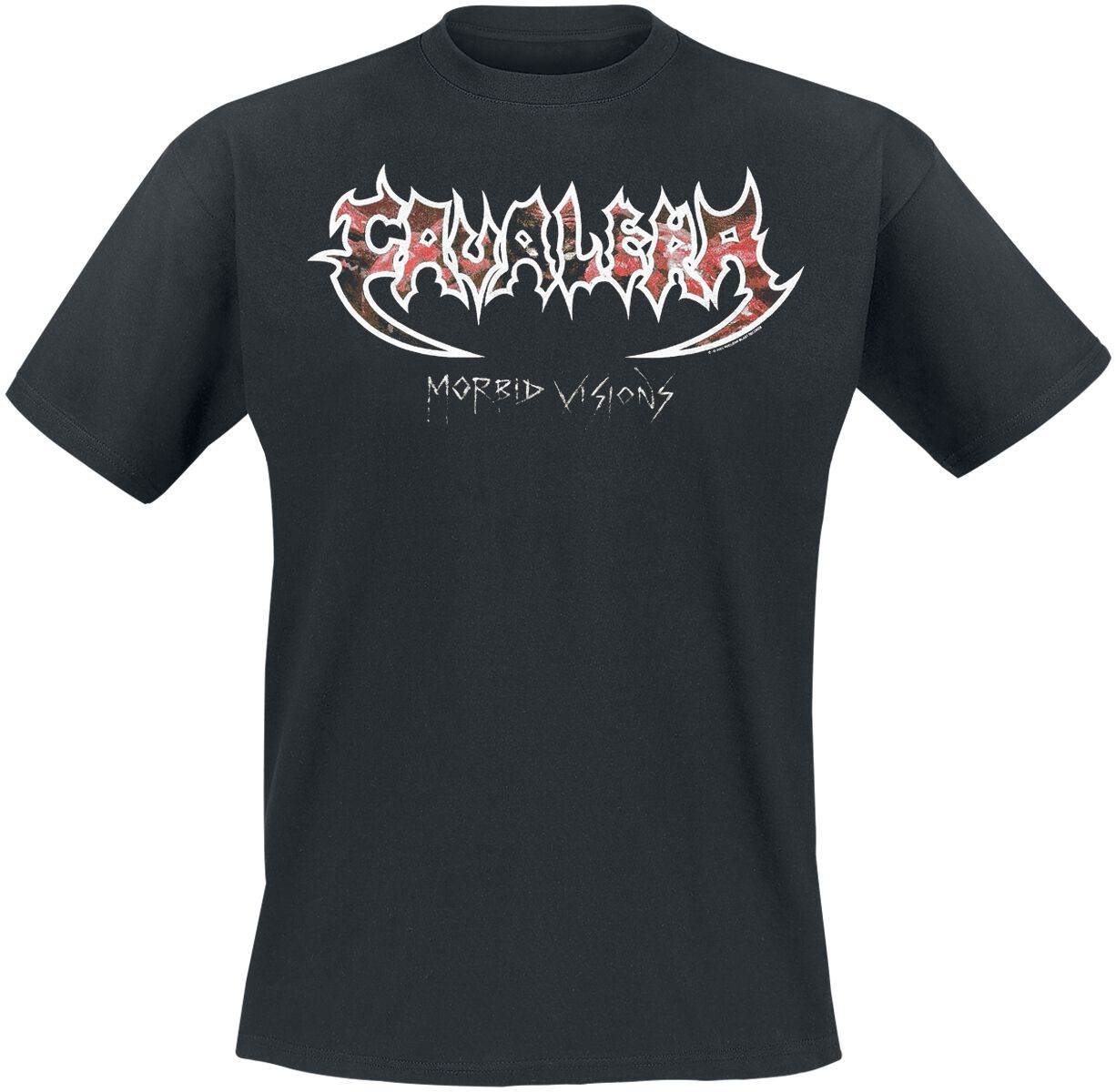 Cavalera T-Shirt - Morbid Visions - S to XXL - for Men - black - 100% cotton T-Shirts Band Merchandise