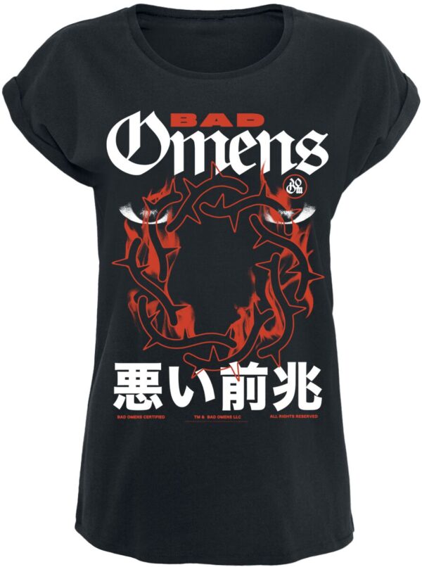 Bad Omens T-Shirt - Villian - S to 5XL - for Women - black - 100% cotton T-Shirts Band Merchandise - Image 1