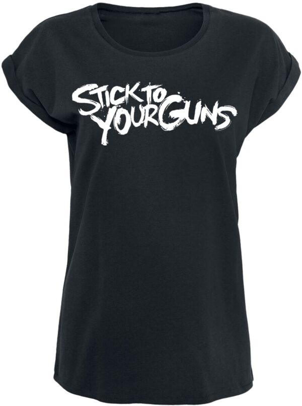 Stick To Your Guns T-Shirt - Logo - S to 3XL - for Women - black - 100% cotton T-Shirts Band Merchandise - Image 1