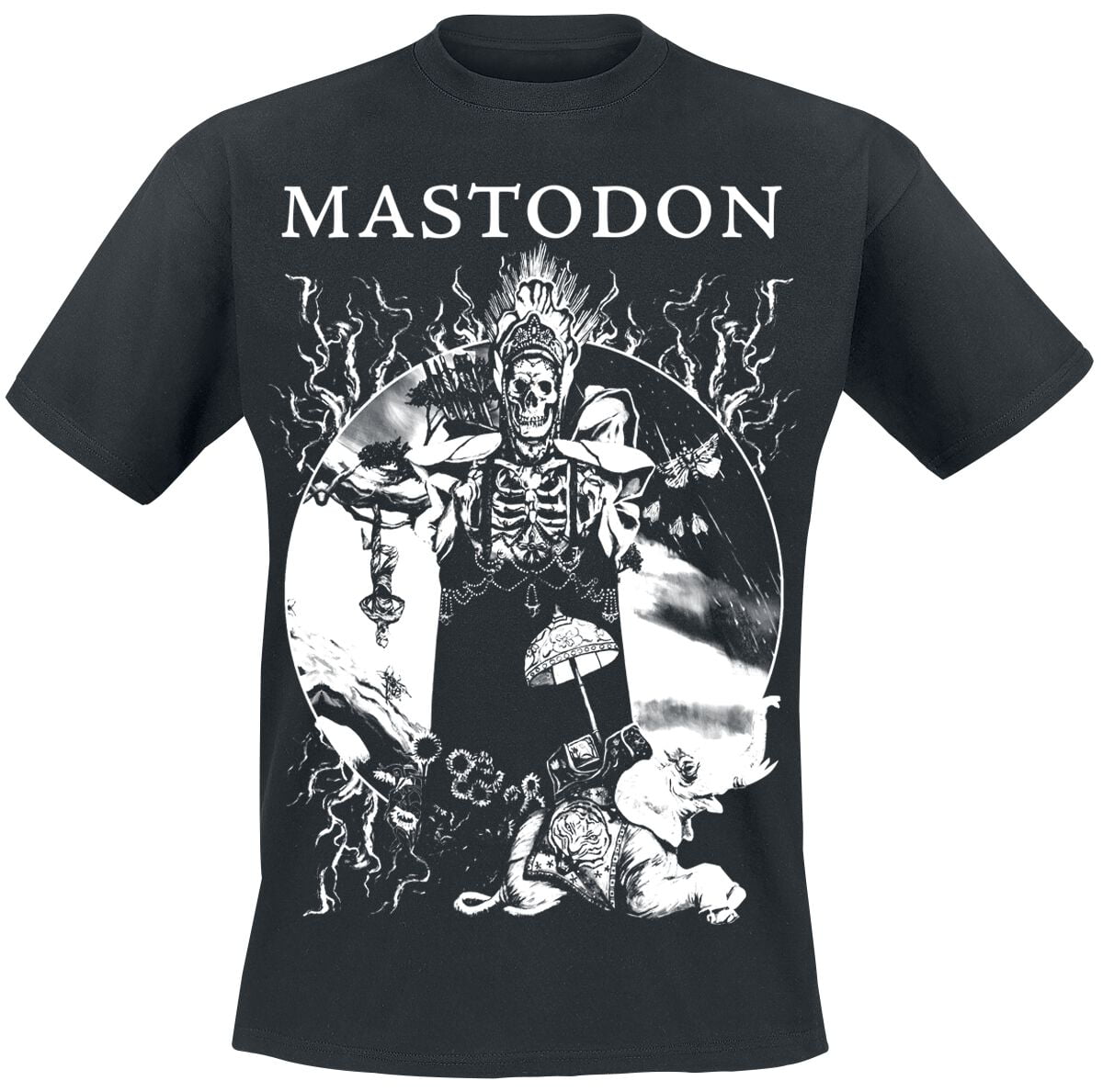 Mastodon T-Shirt - Splendor Jumbo - S to L - for Men - black - 100% cotton T-Shirts Band Merchandise