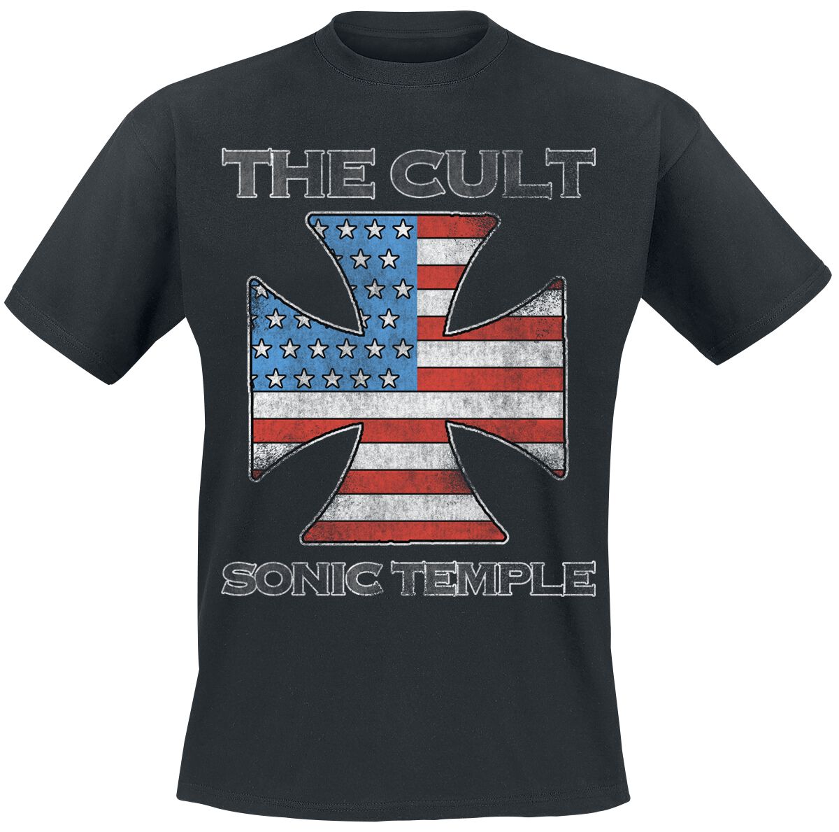 The Cult T-Shirt - US IRON CROSS - S to 4XL - for Men - black - 100% cotton T-Shirts Band Merchandise