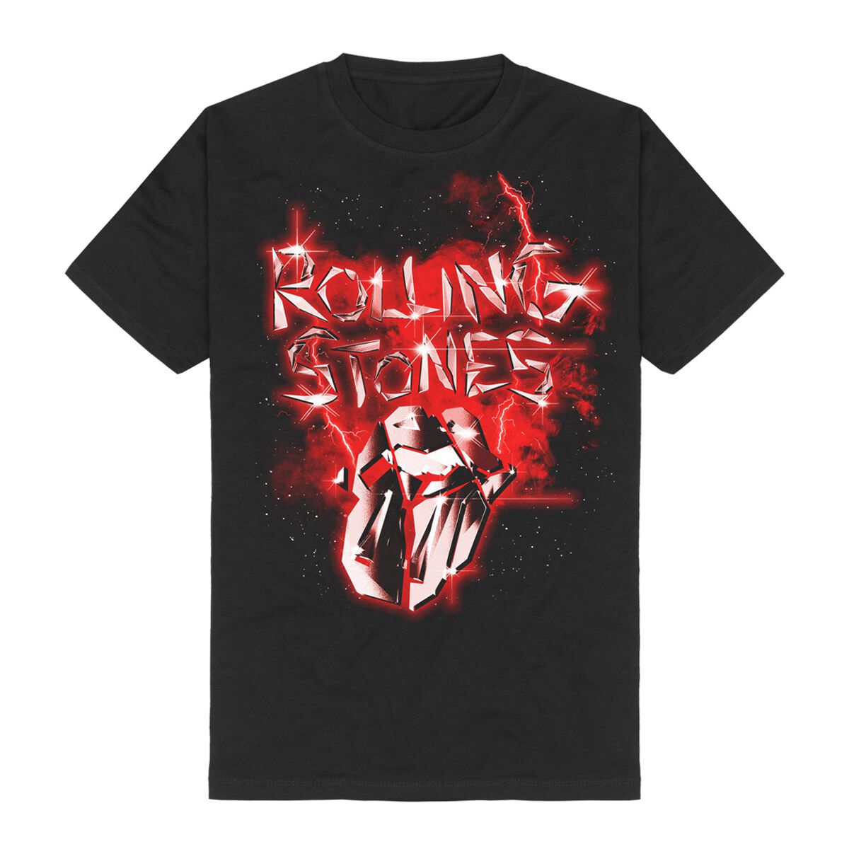 The Rolling Stones T-Shirt - Hackney Diamonds Smoke - S to 5XL - for Men - black - 100% cotton T-Shirts Band Merchandise