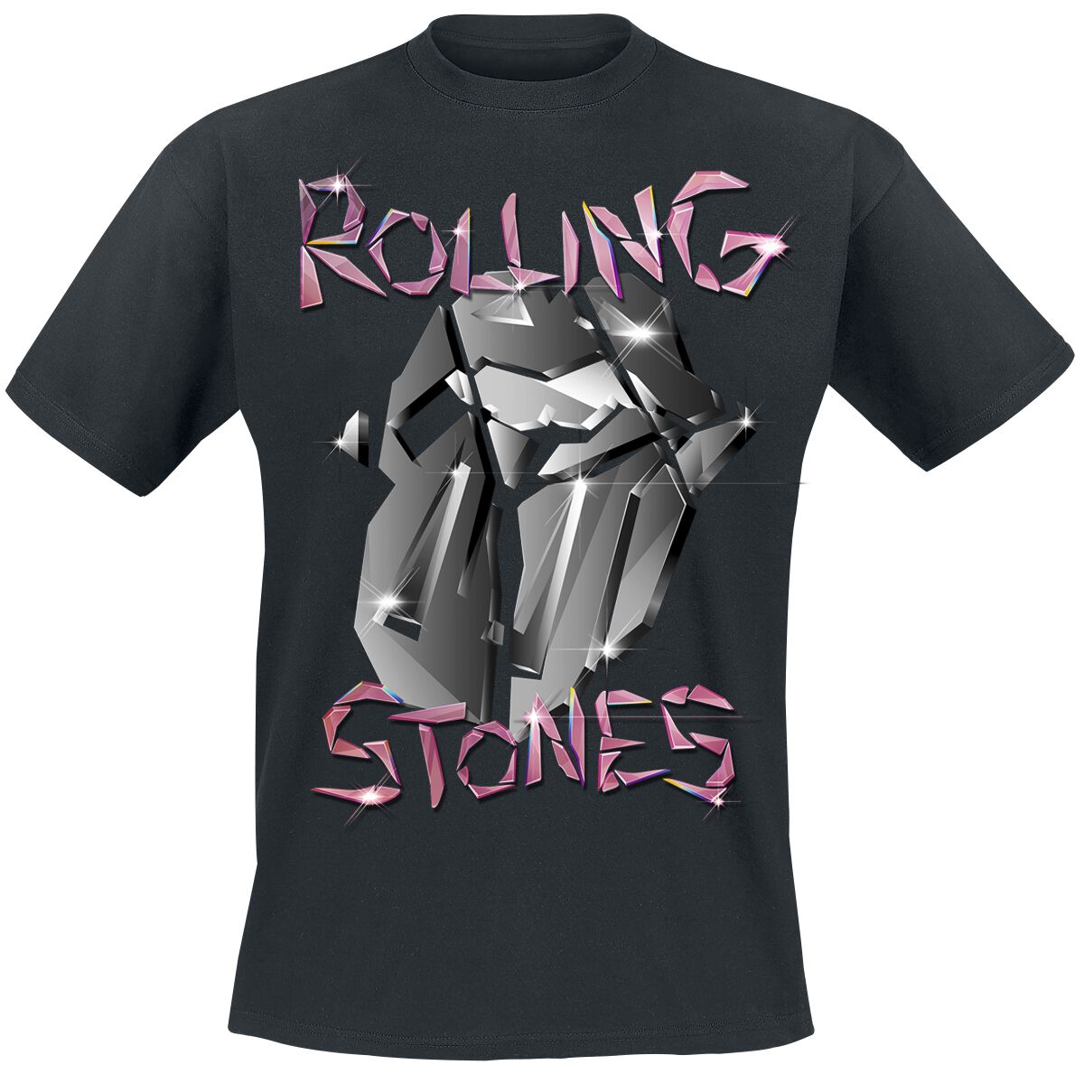 The Rolling Stones T-Shirt - Pop Up Tour Germany - Exclusive T-Shirt - S to 3XL - for Men - black - 100% cotton T-Shirts Band Merchandise