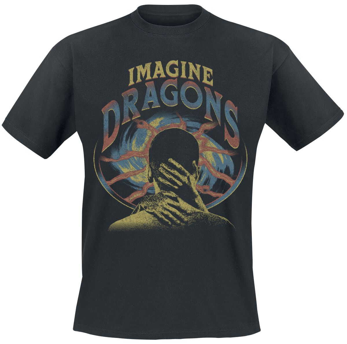 Imagine Dragons T-Shirt - Hands - S to 3XL - for Men - black - 100% cotton T-Shirts Band Merchandise