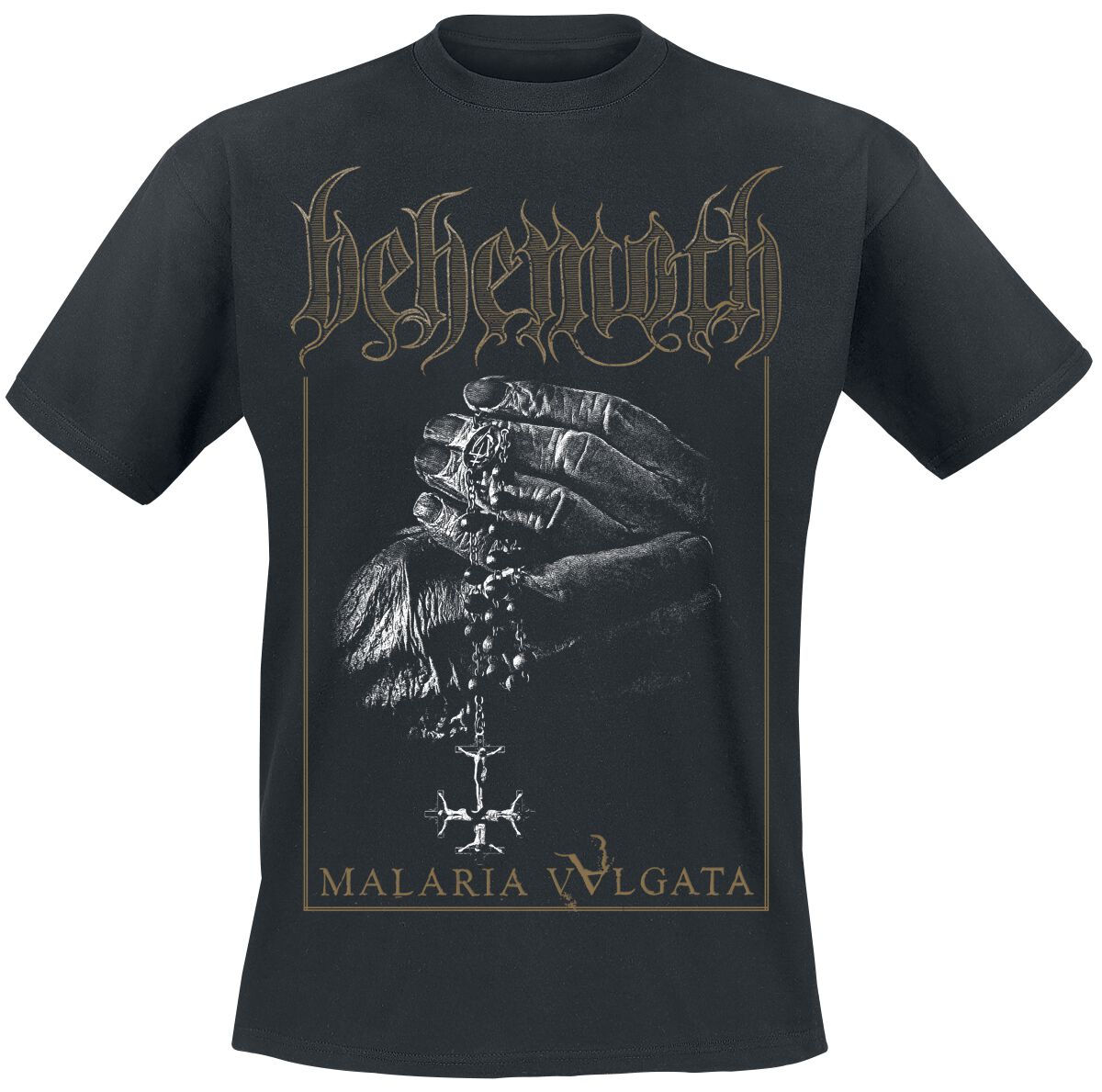 Behemoth T-Shirt - Malaria Vvlgata - S to 4XL - for Men - black - 100% cotton T-Shirts Band Merchandise