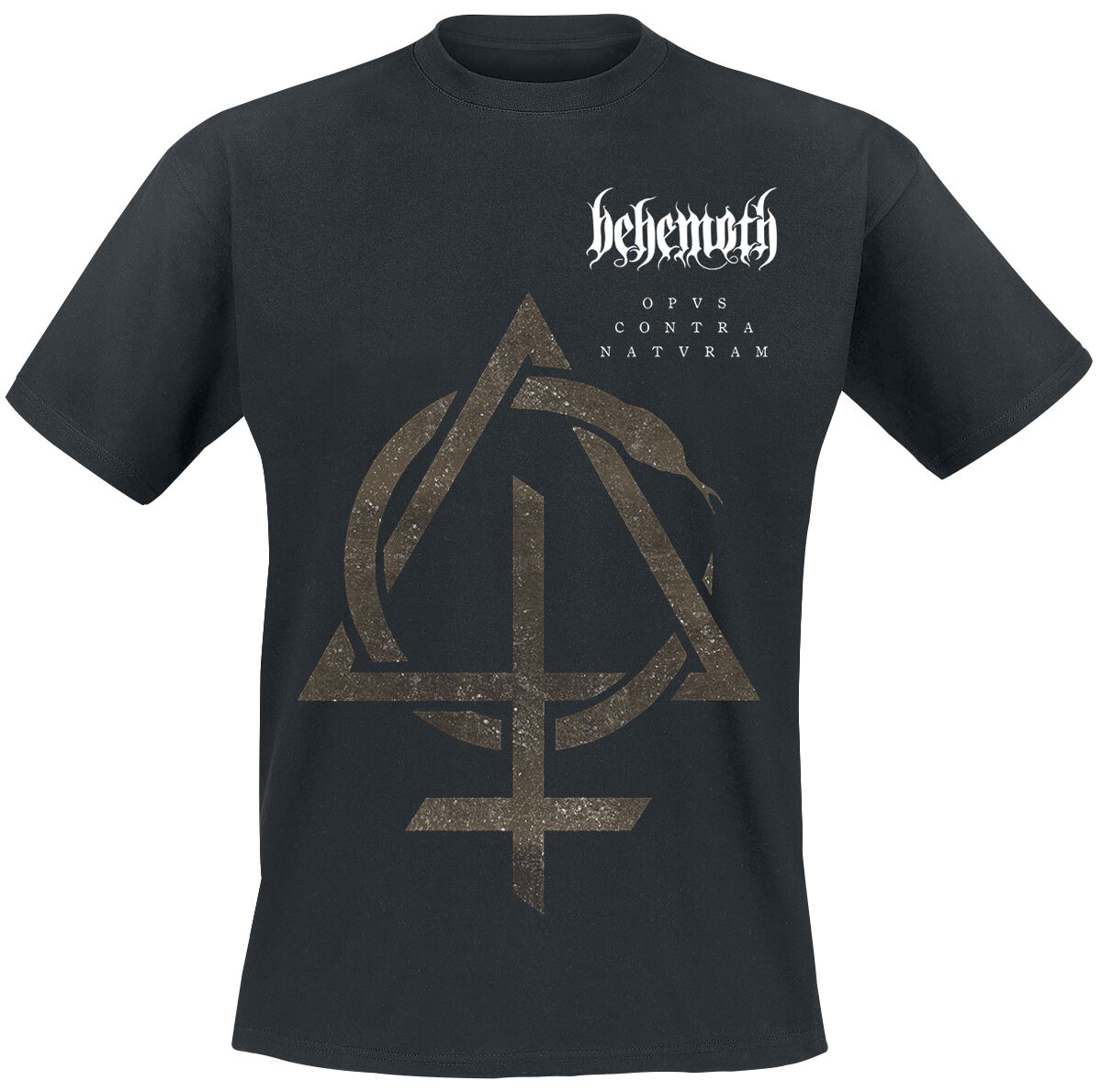 Behemoth T-Shirt - Contra Natvram - S to 4XL - for Men - black - 100% cotton T-Shirts Band Merchandise