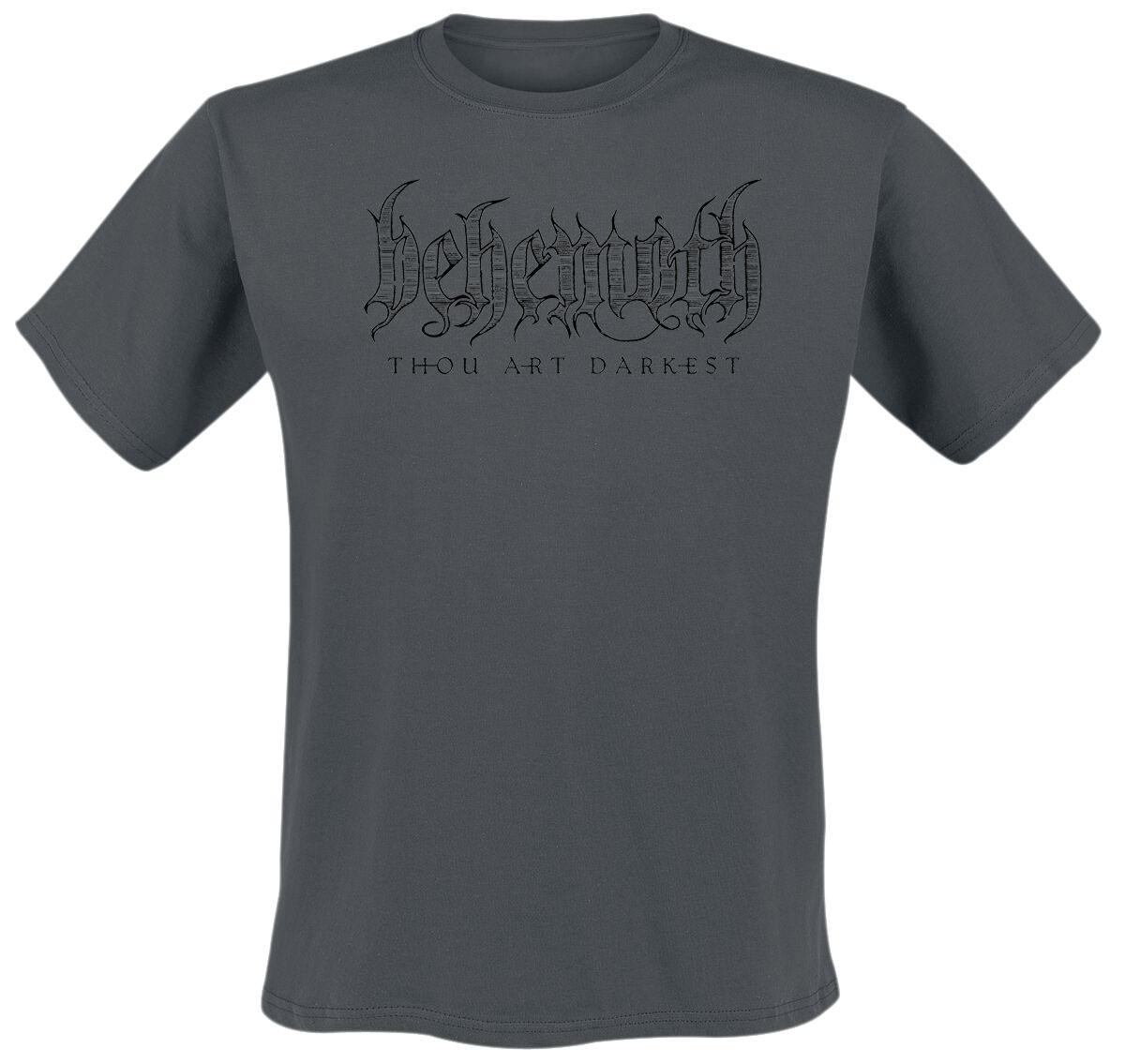 Behemoth T-Shirt - Thou Art - S to 4XL - for Men - charcoal - 100% cotton T-Shirts Band Merchandise