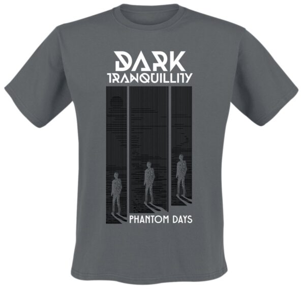 Dark Tranquillity T-Shirt - Phantom Days - S to XXL - for Men - dark grey - 100% cotton T-Shirts Band Merchandise - Image 1