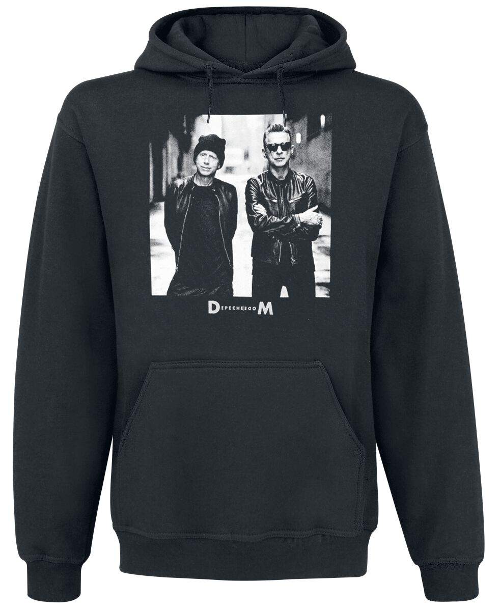 Depeche Mode Hooded sweater - Alley Photo - M to XXL - for Men - black - 50% cotton, 50% polyester Hooded sweaters & -jackets Band Merchandise