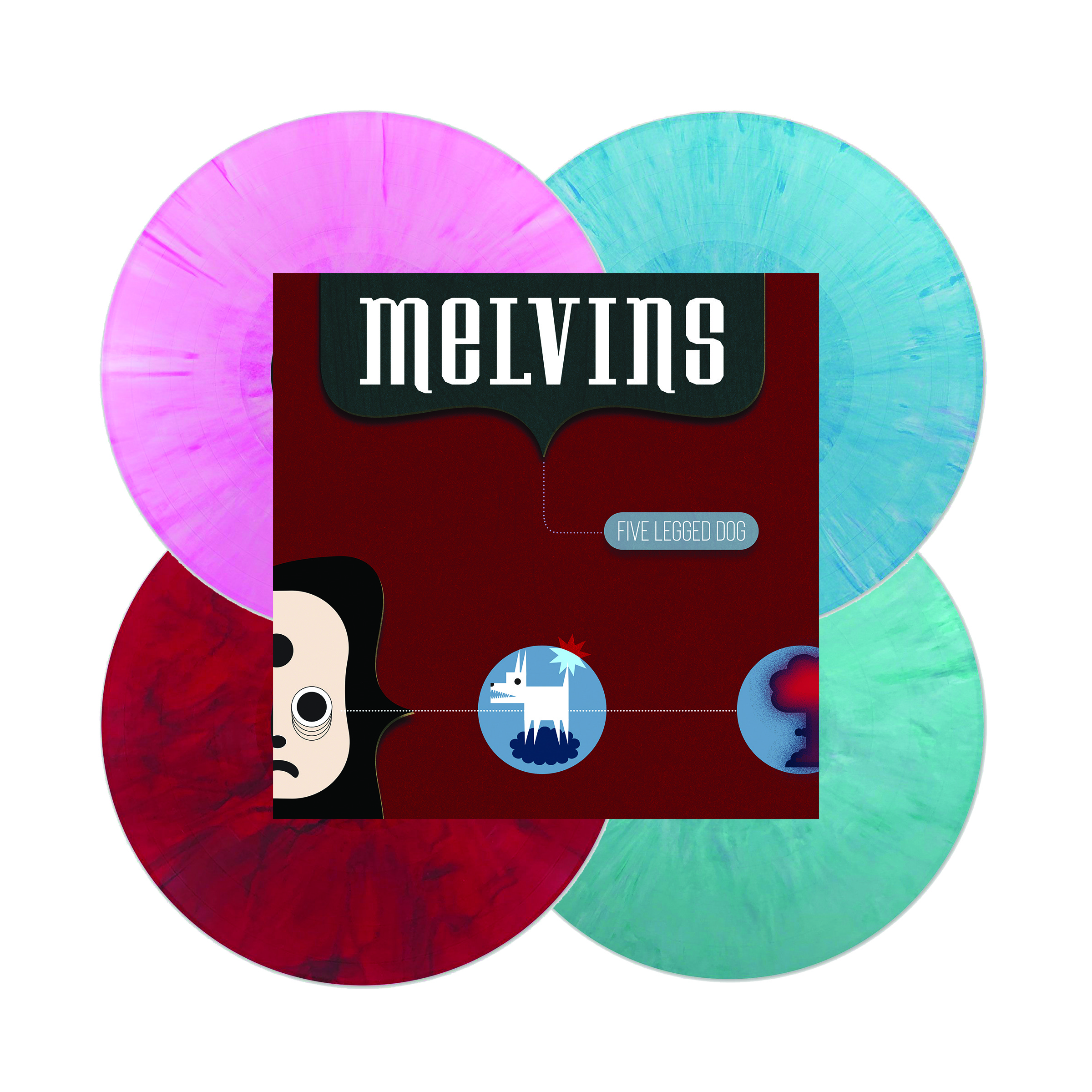 Melvins - Five Legged Dog 4LP Coloured Boxset