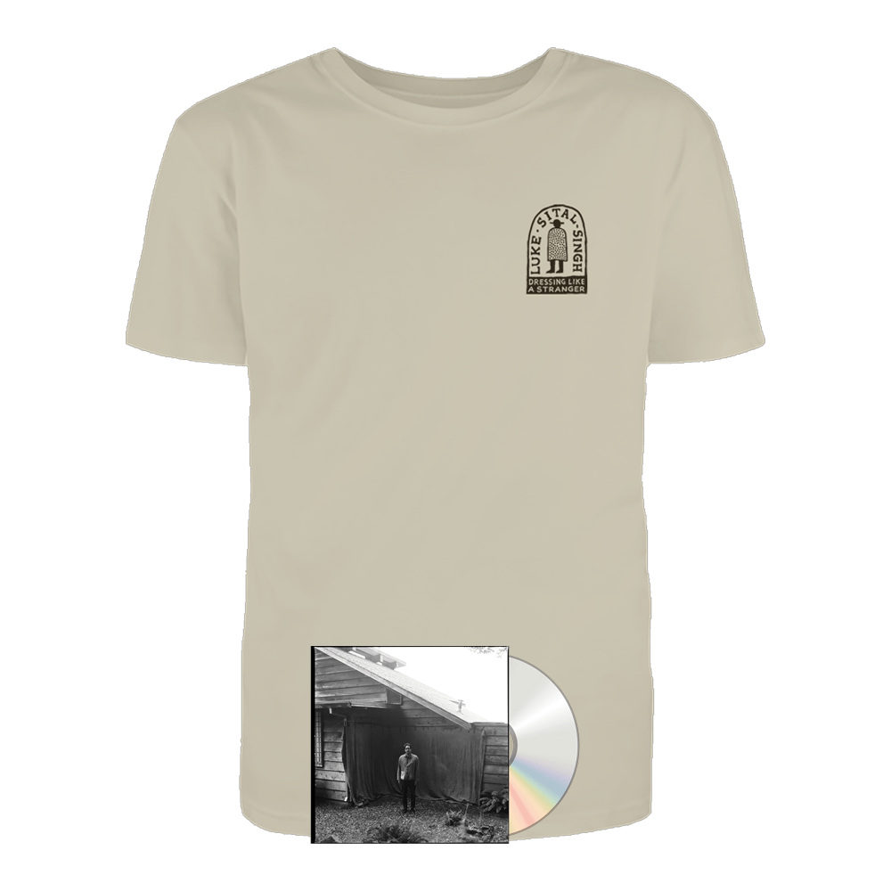 Luke Sital-Singh - Dressing Like a Stranger CD & T-Shirt With Signed Art Card