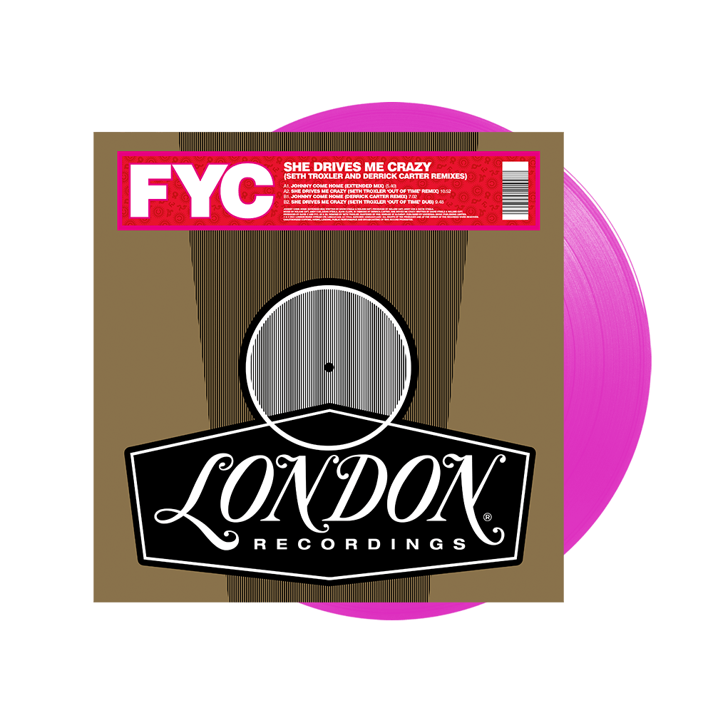 Fine Young Cannibals - She Drives Me Crazy feat Derrick Carter & Seth Troxler RSD 2021 Pink 12-Inch Vinyl