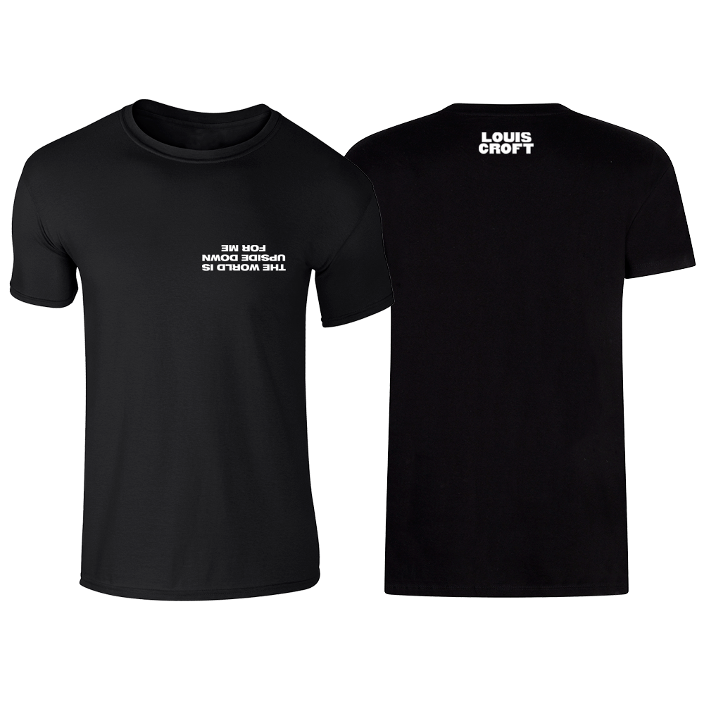 Louis Croft - Black Upside Down T-Shirt