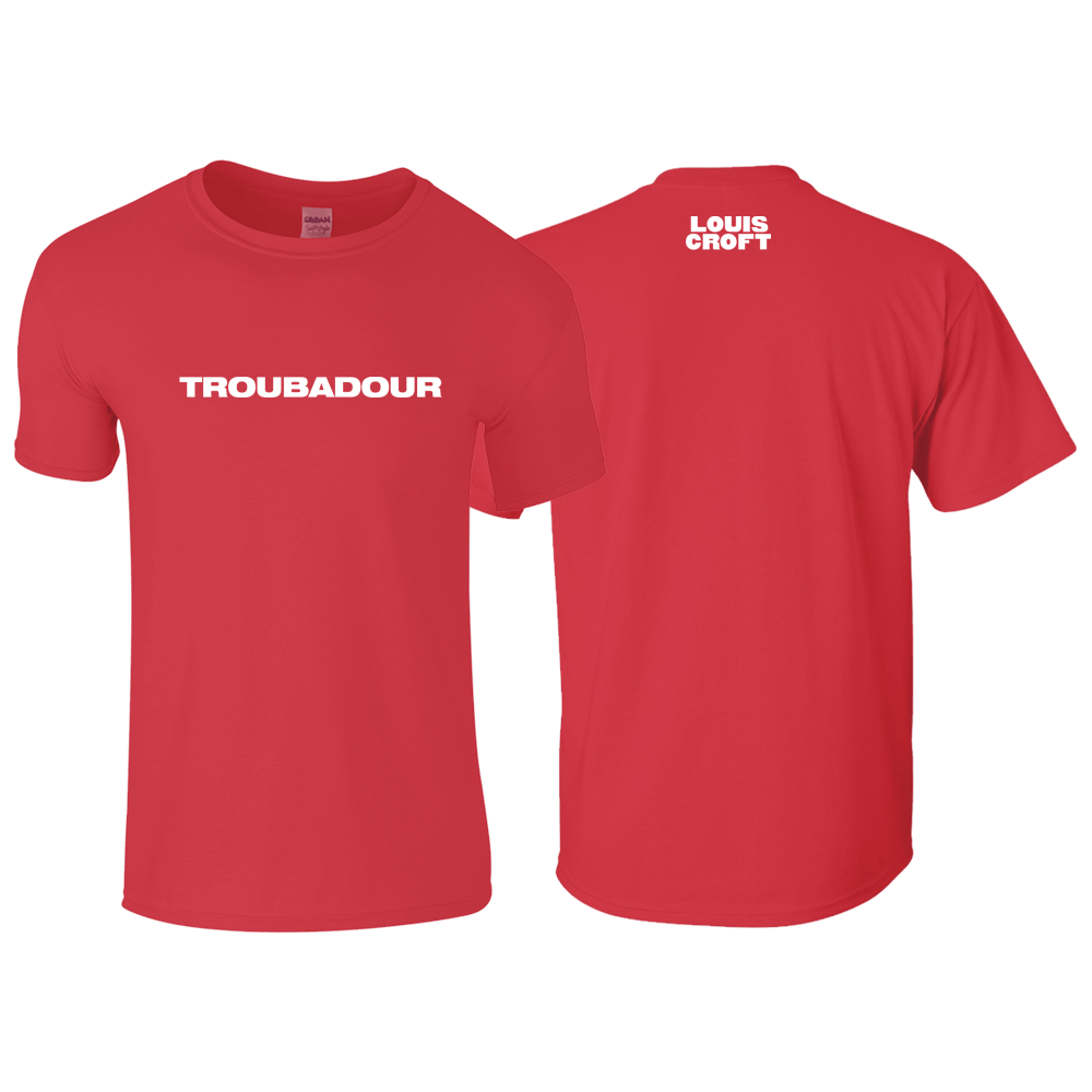 Louis Croft - Red Troubadour T-Shirt