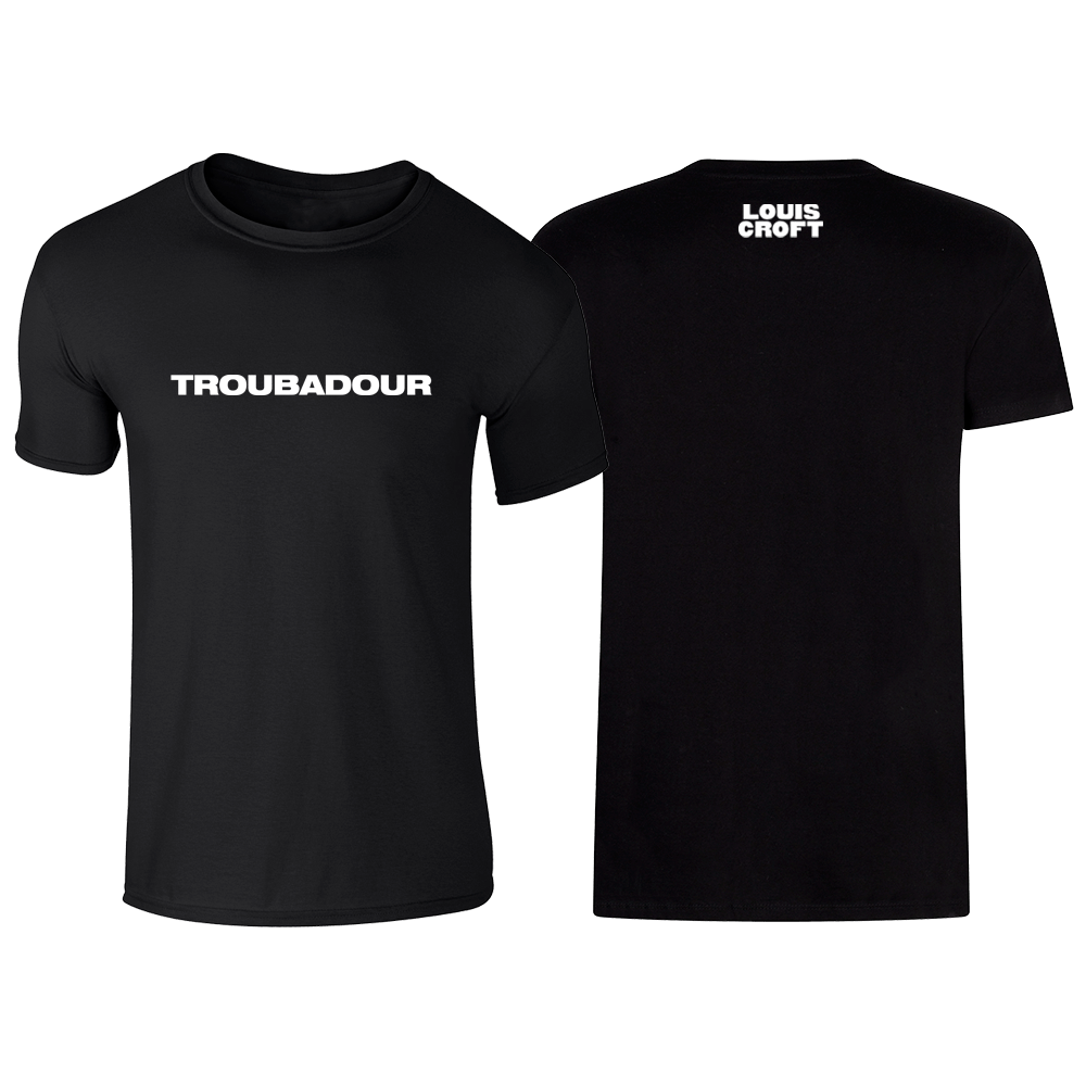 Louis Croft - Black Troubadour T-Shirt