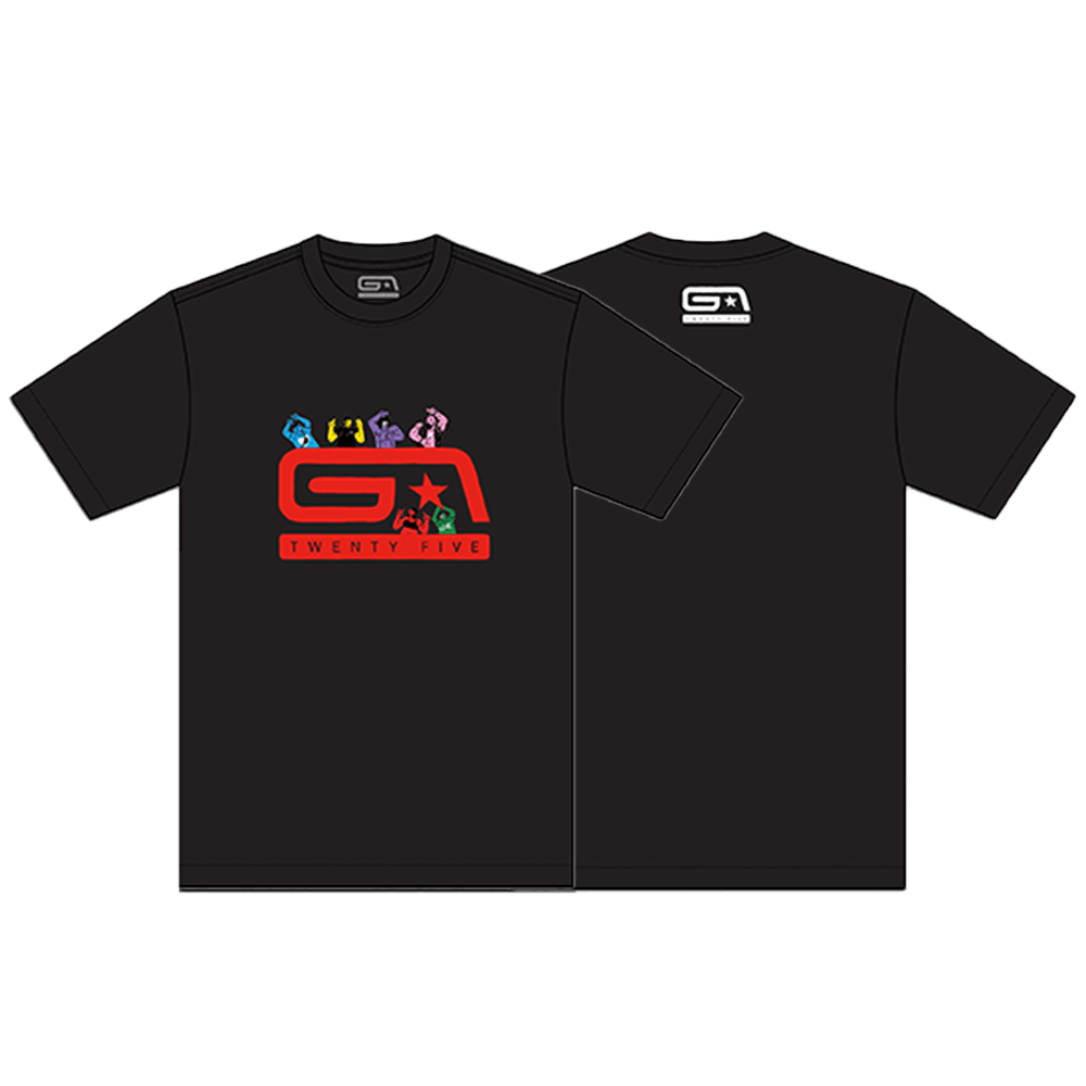 Groove Armada - BlackRed Twenty Five T-Shirt