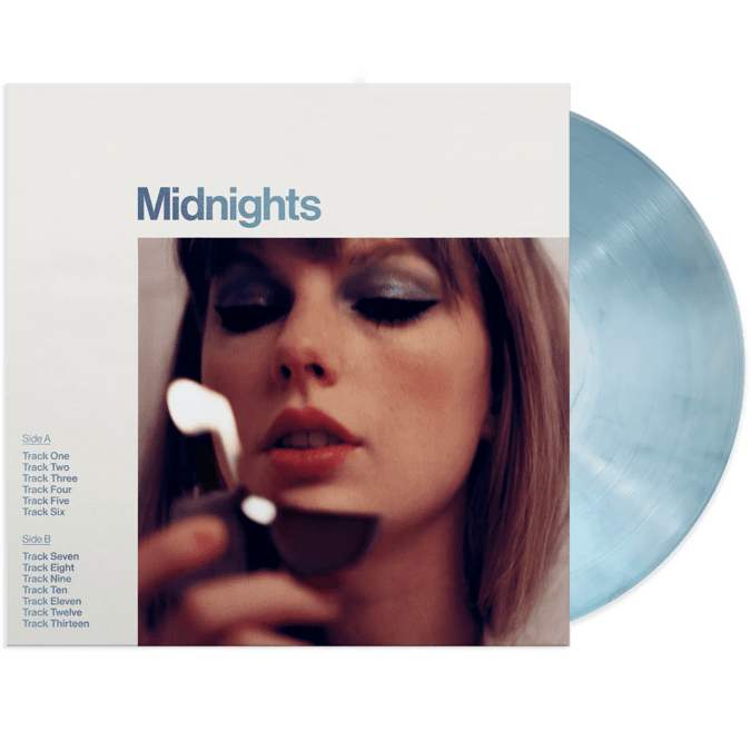 Taylor Swift - Midnights Moonstone Blue Edition Blue Vinyl