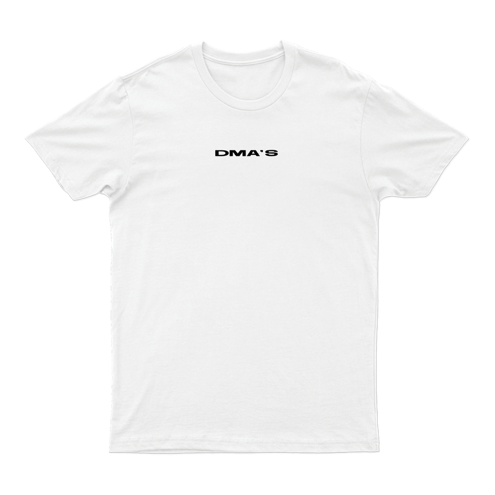 DMA'S - Crumbling Logo White T-Shirt