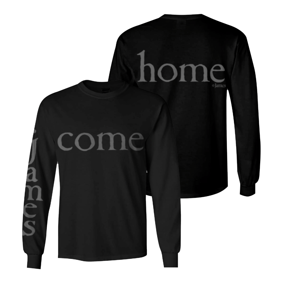 James - Black Long Sleeve T-Shirt