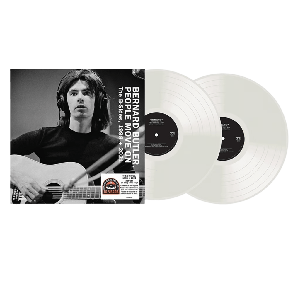 Bernard Butler - People Move On: The B-Sides-1998-2021 US Version RSD 2022 White Double Heavyweight Vinyl