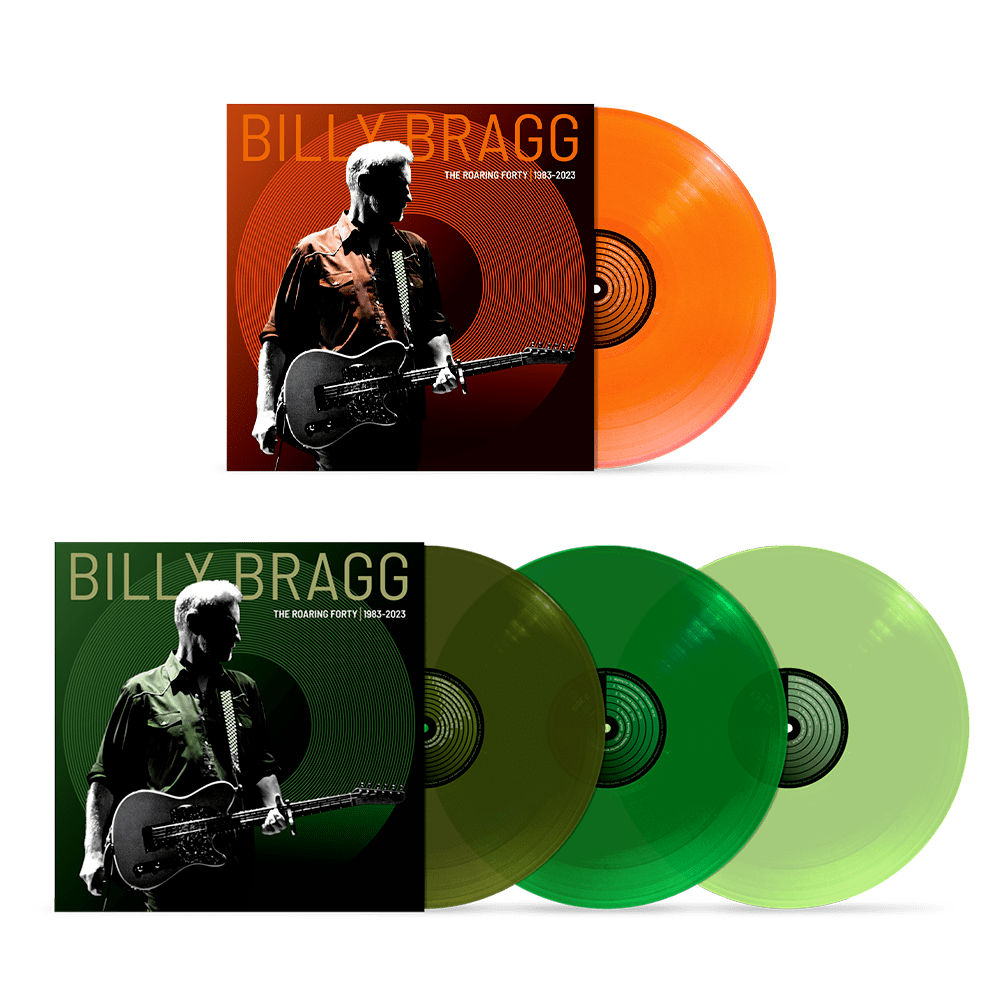 Billy Bragg - The Roaring Forty | 1983-2023 Vinyl Bundle