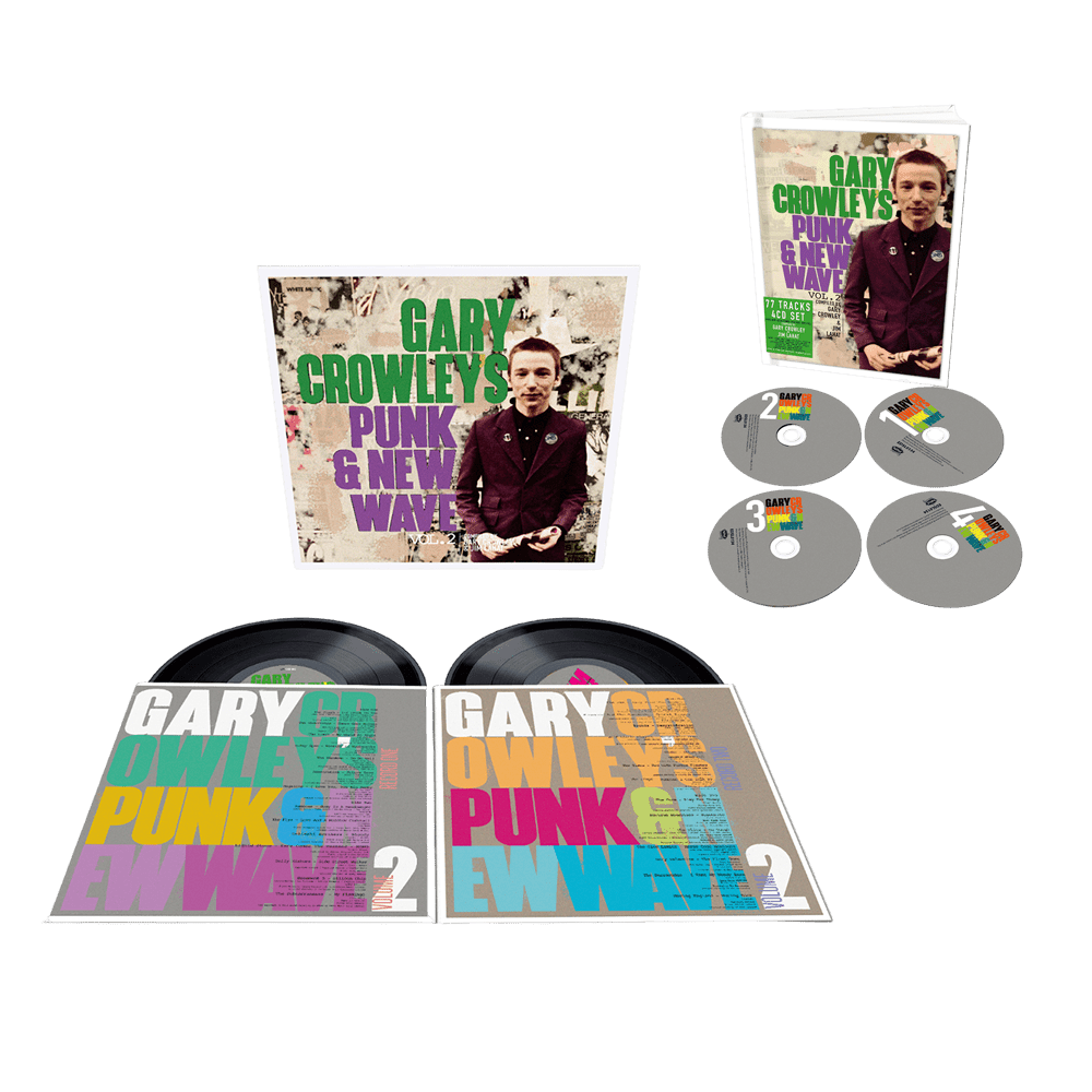 Various Artists - Gary Crowleys Punk & New Wave 2 2LP-4CD Bundle