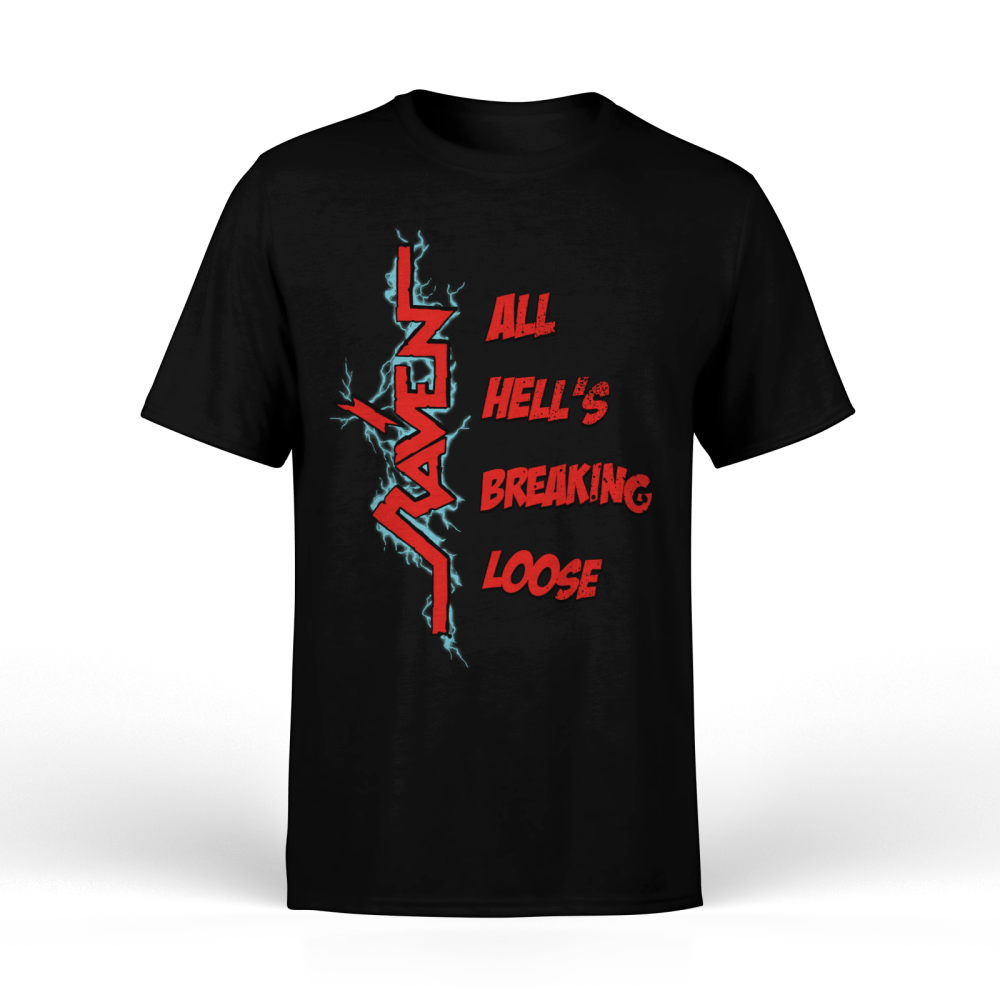 Raven - All Hells Breaking Loose T-Shirt