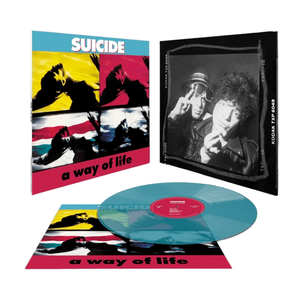 Suicide - A Way Of Life Transparent Blue Vinyl