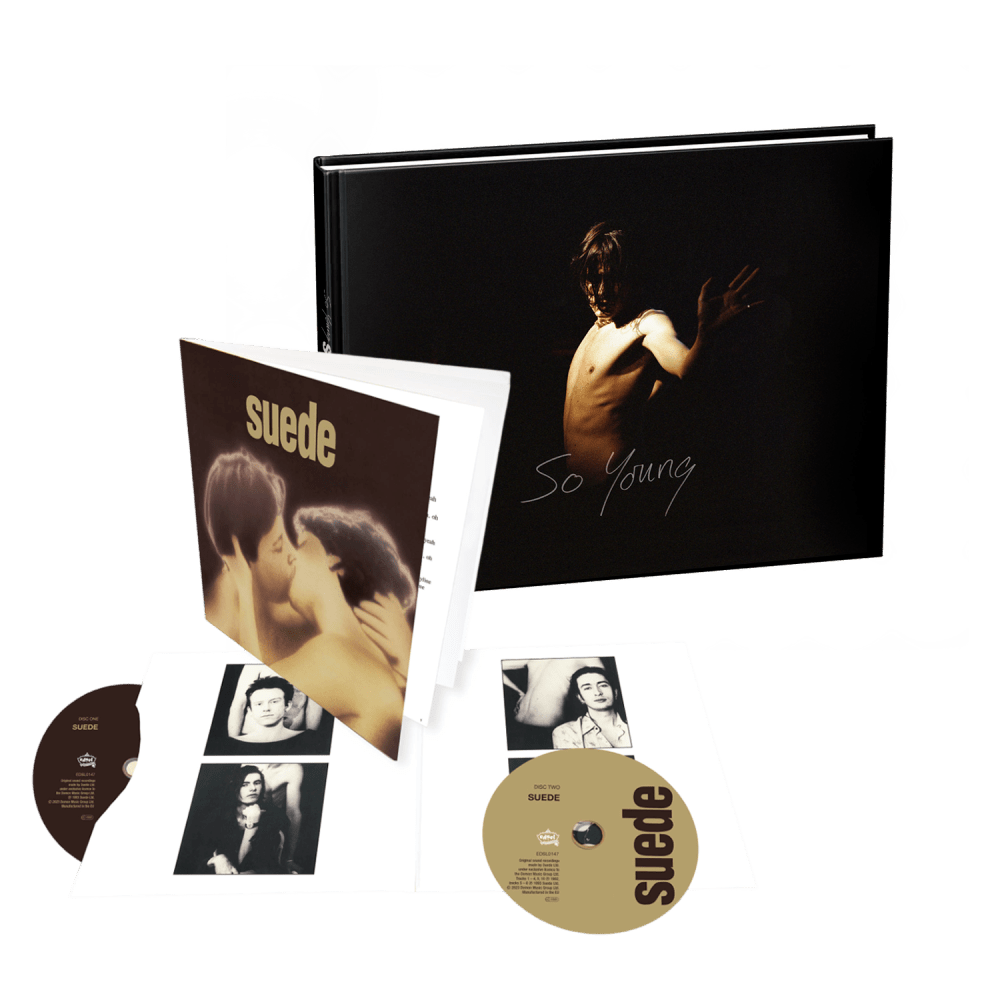 Suede - Suede 30th Anniversary Edition Deluxe 2CD-So Young: Suede 1991-1993 Hardback Photo Book