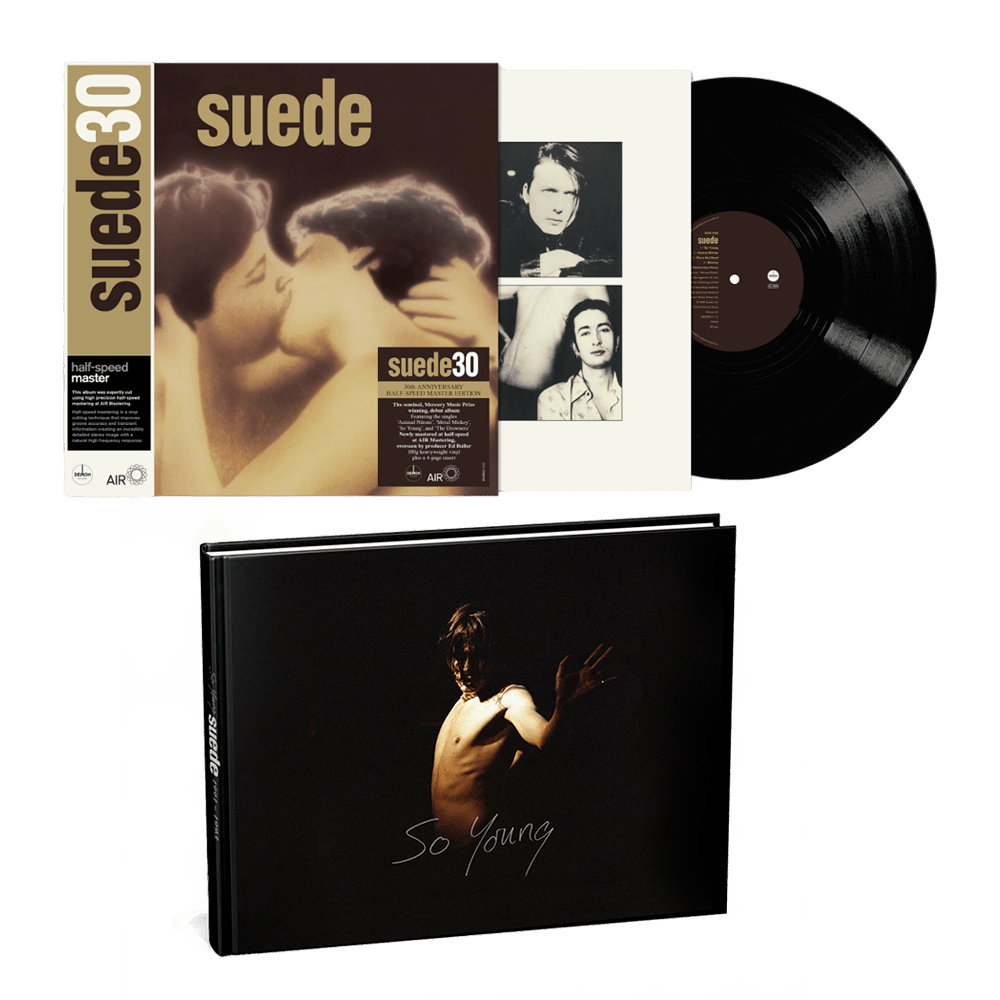 Suede - Suede Half-Speed Master Edition Heavyweight Vinyl LP-So Young: Suede 1991-1993 Hardback Photo Book