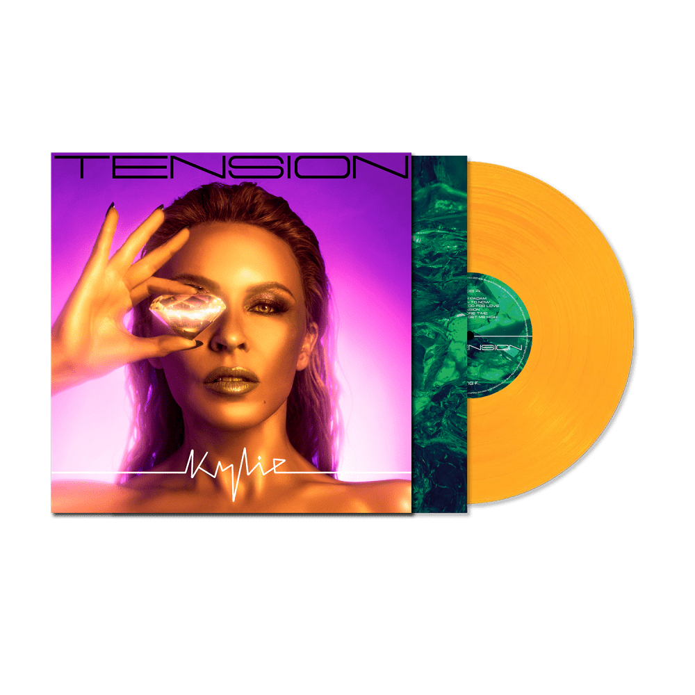 Kylie – Tension Transparent Orange Vinyl