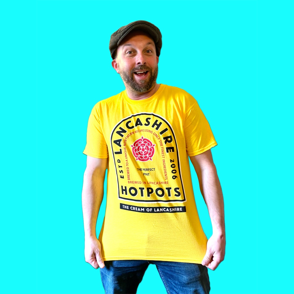 The Lancashire Hotpots - 'Cream Of Lancashire' T-Shirt