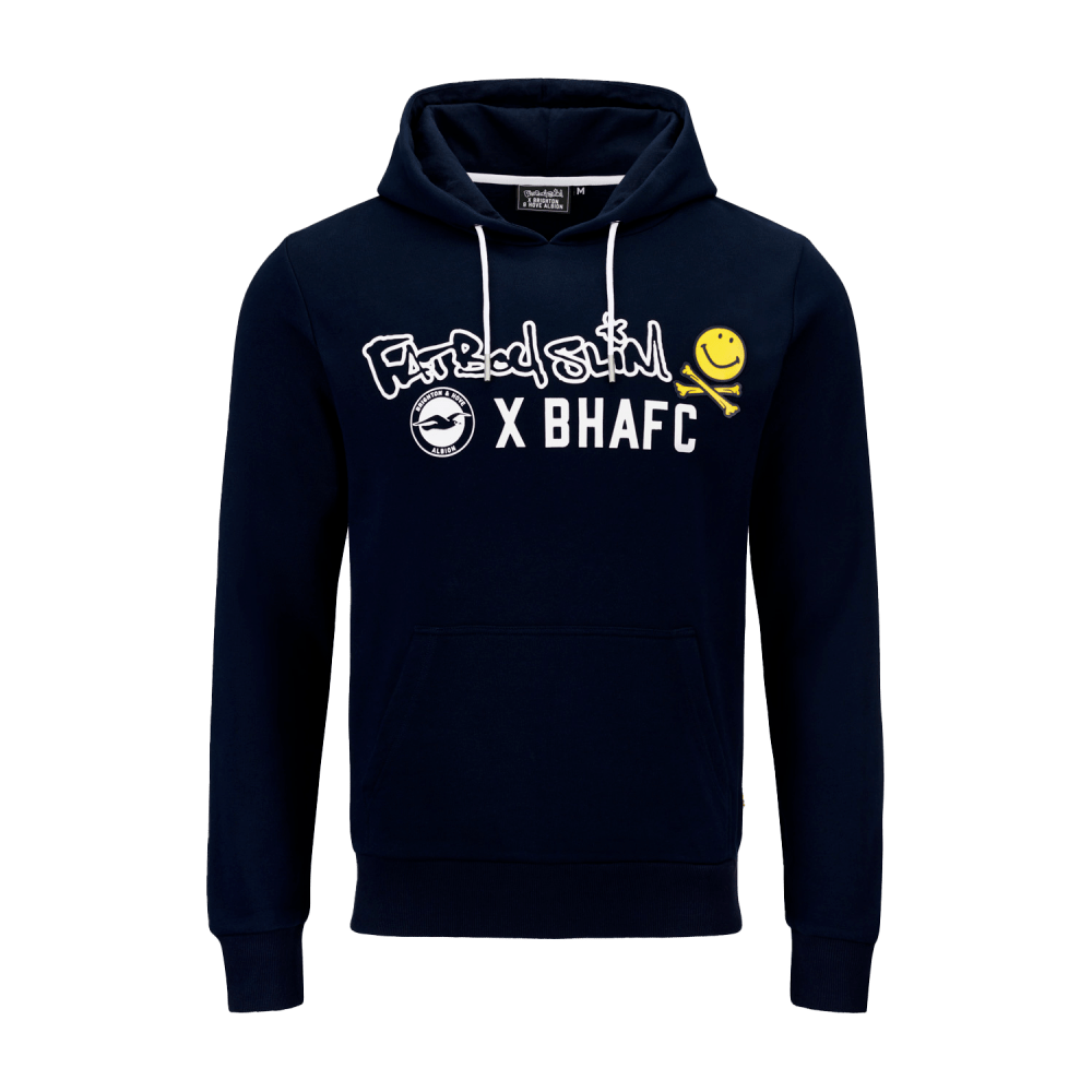 Fatboy Slim - Adults Navy BHAFC x FBS Hoodie