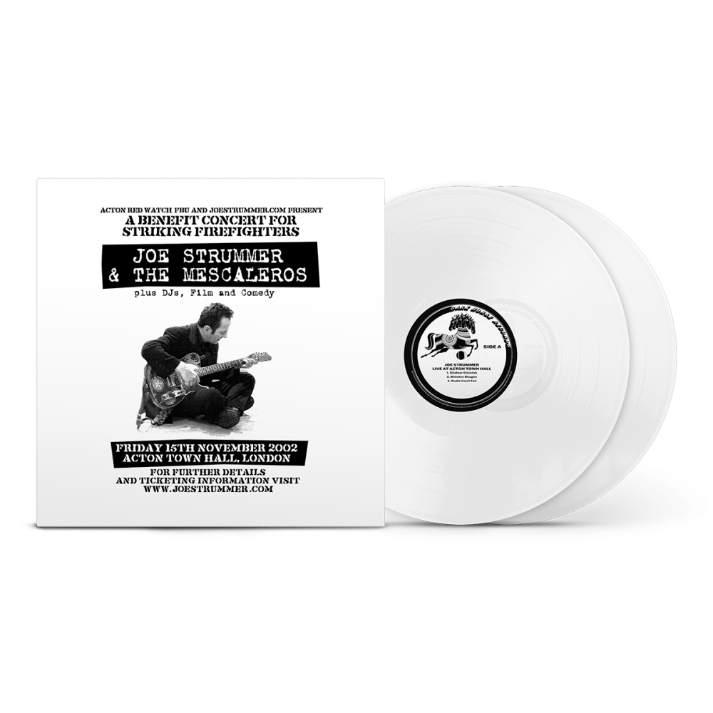 Joe Strummer - Live At Acton Town Hall Clear  Double-Vinyl