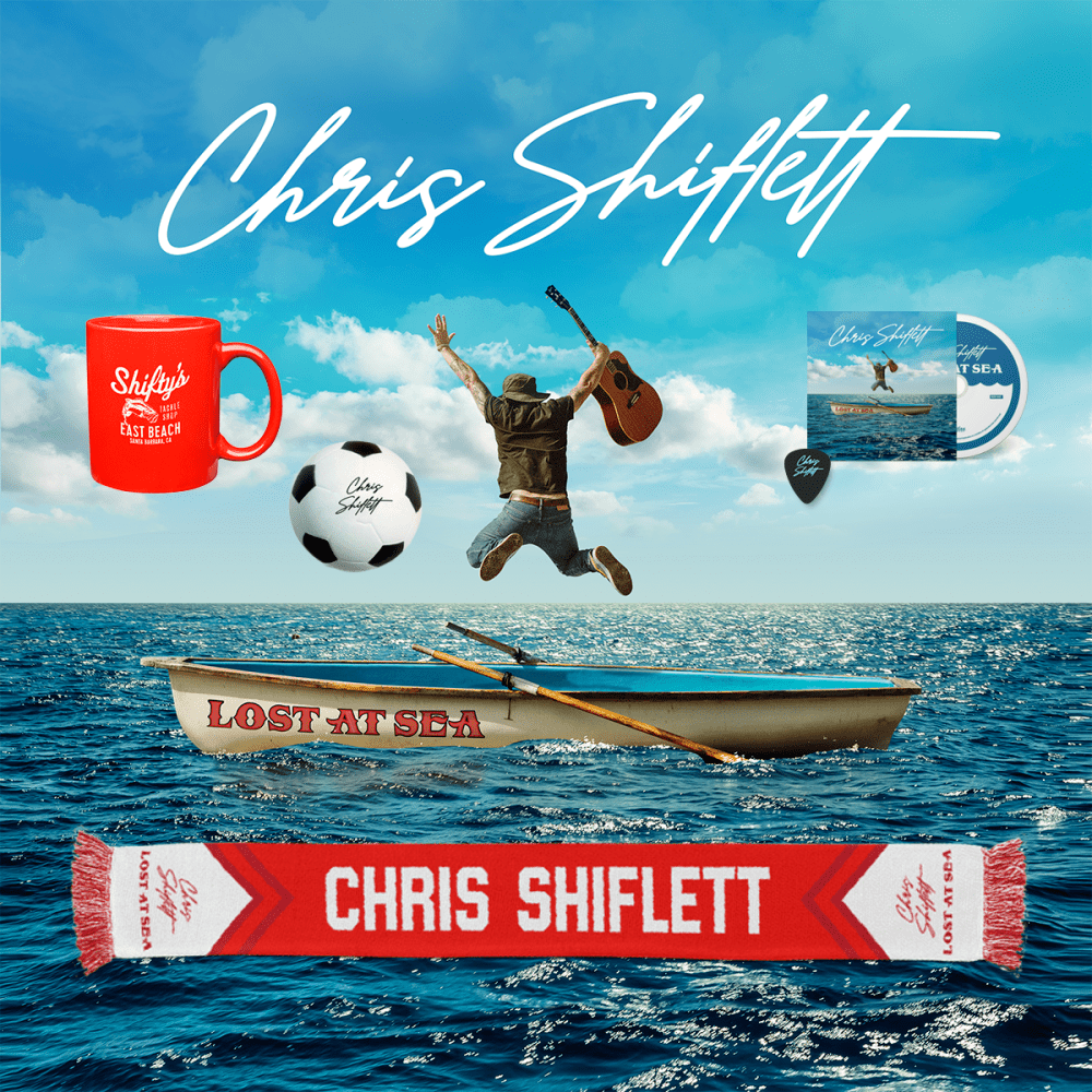 Chris Shiflett - Lost At Sea Football CD Bundle