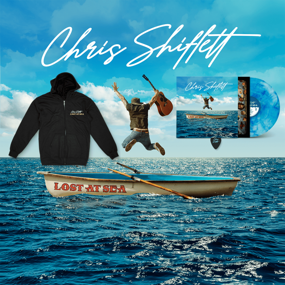 Chris Shiflett - Lost At Sea Hoodie & LP Bundle