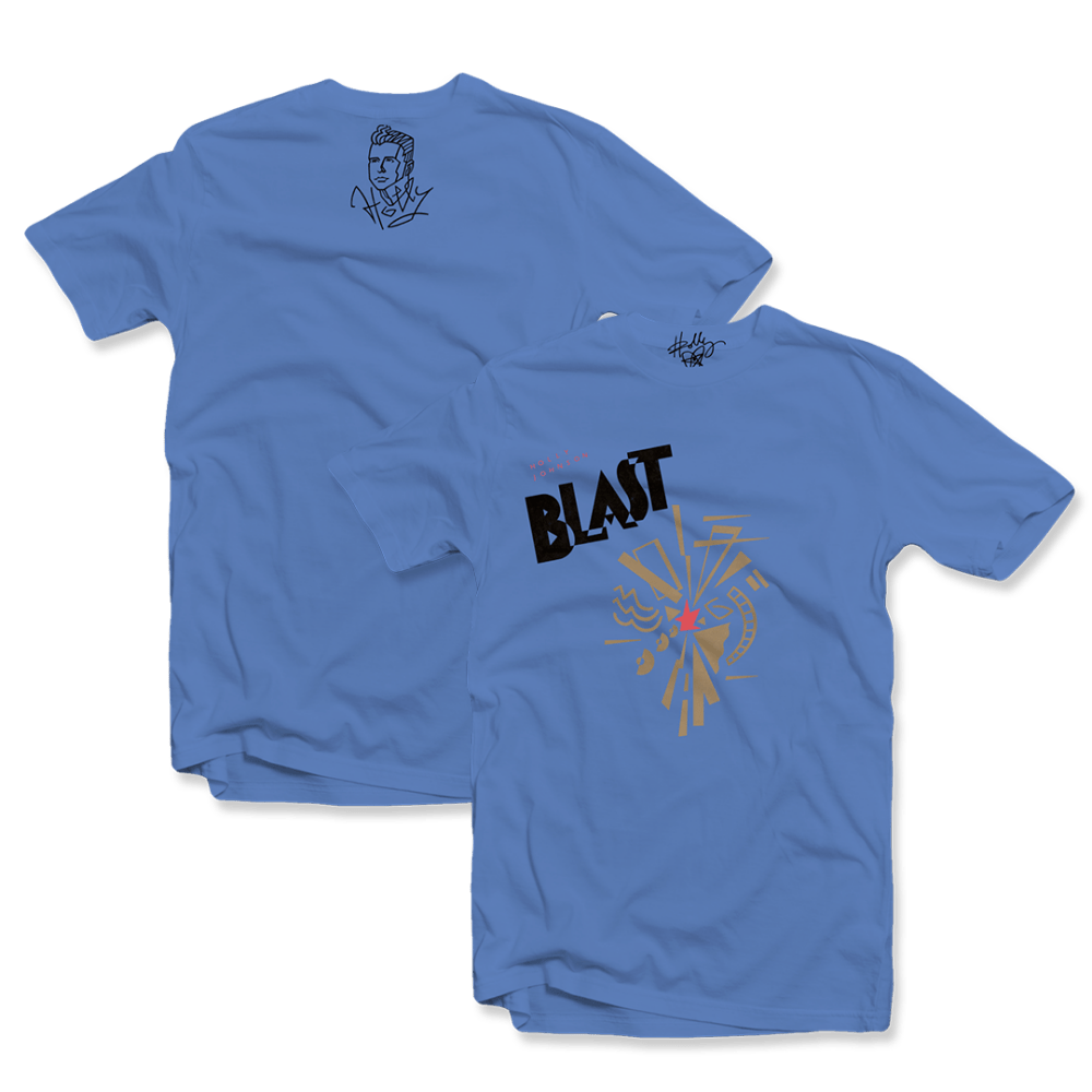 Holly Johnson - Blast Blue T-Shirt