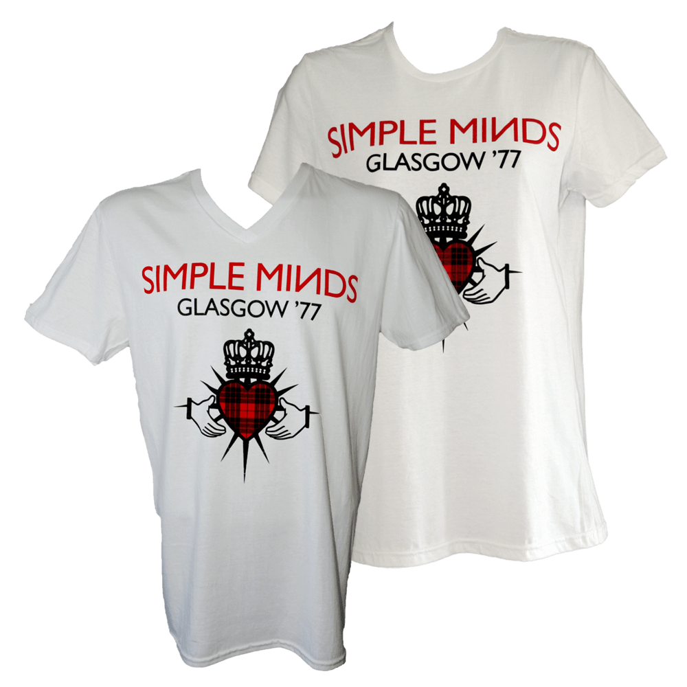 Simple Minds - Tartan Heart T-Shirt