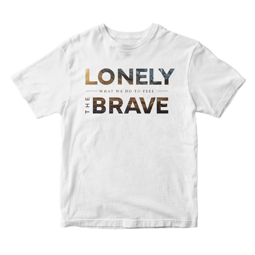 Lonely The Brave - What We Do To Feel White T-Shirt