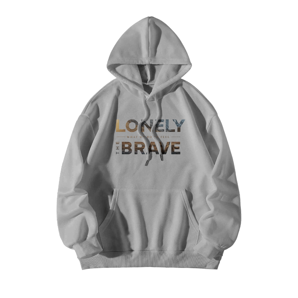 Lonely The Brave - What We Do To Feel Grey Hoodie