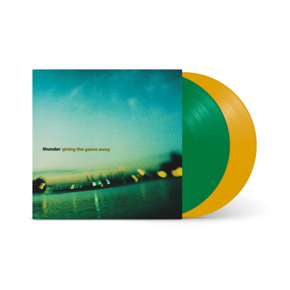 Thunder - Giving the Game Away Green and Mustard Double-Vinyl