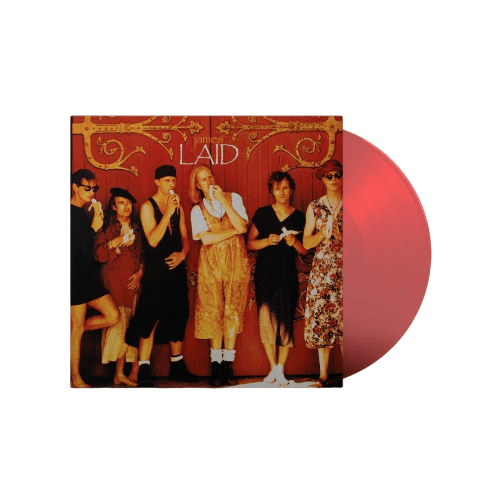 James - Laid NAD 2023 Transparent Red Double-Vinyl